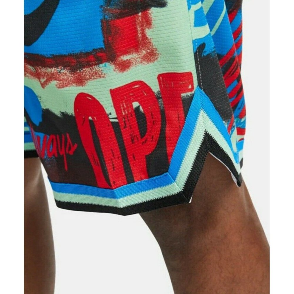 Nike DNA Shorts Men's Basketball Training Athletic Size L Printed DM0986-386 - Picture 4 of 4